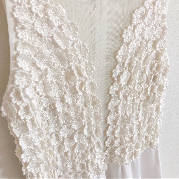 SOLD For Love And Lemons White Floral Dress - Picture 2 of 8